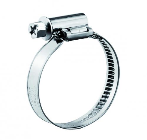 [9207439] Tubing clamps, galvanised worm -drive screw closur