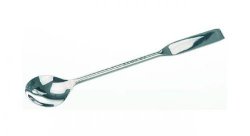 [9220471] Spoon spatula, non-magnetic 18 /8 steel, with one