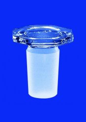 Stoppers, glass, conical NS jo int, NS 19/26 , Des