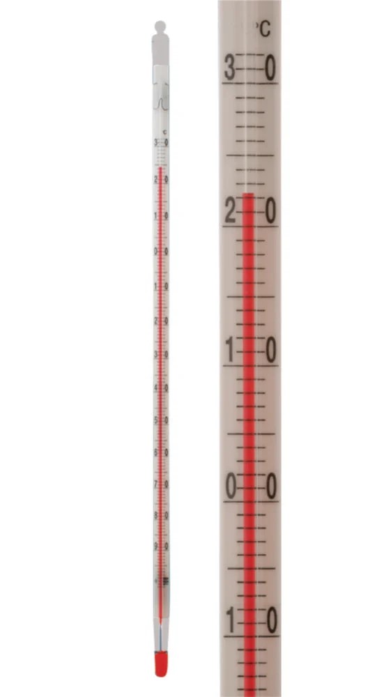 Thermometers, low temperature, enclosed scale, sp
