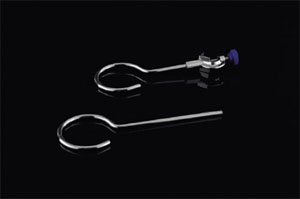 LLG funnel holder with boss head, open, Ø80 mm