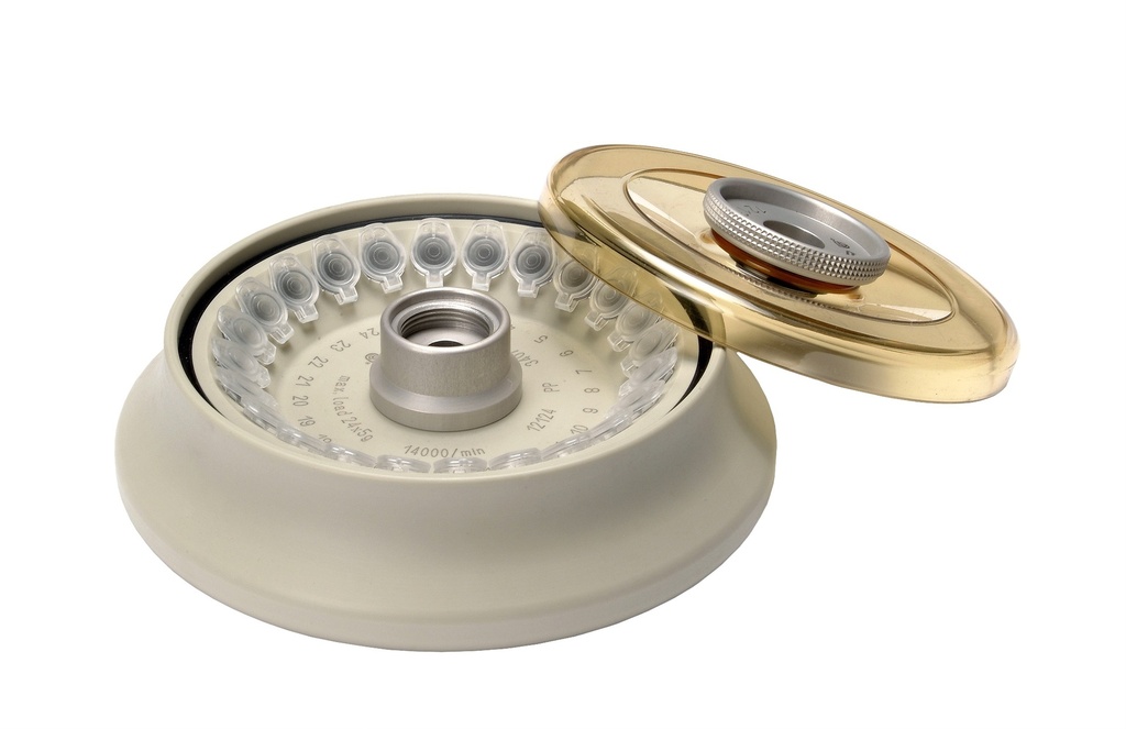 Angel rotor PP 24x1,5 ml. Incl. lid.