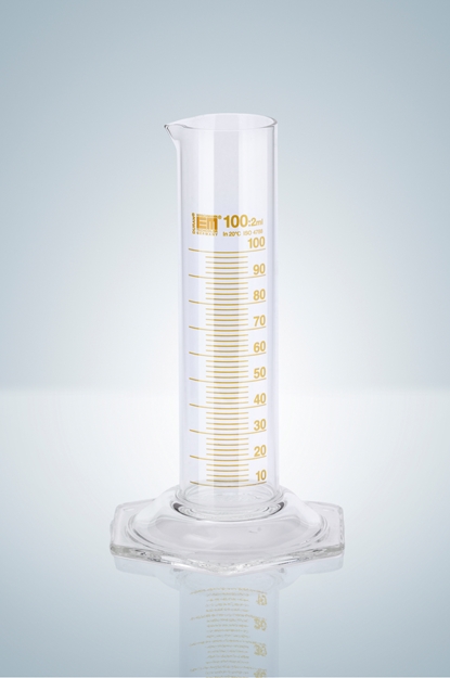[9274193] Measuring cylinders, with hexa gonal foot and spou
