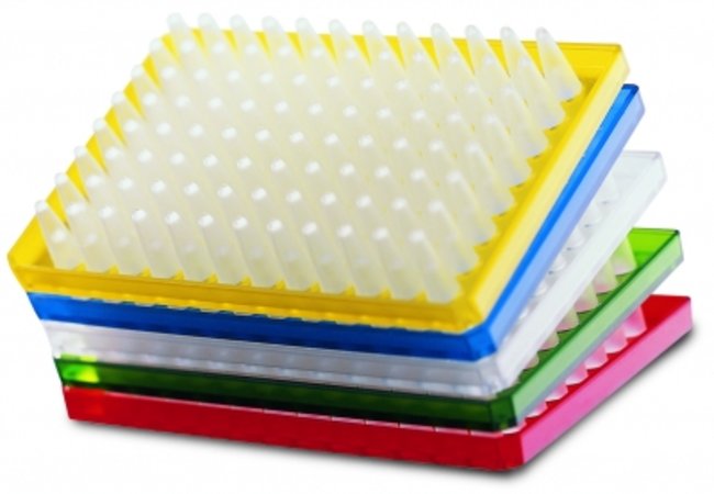 twin.tec PCR plate 96 semi-ski rted, (Wells colorl