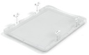 [9301506] Lid for Euronormbox TRANSPARENT 400 x 300 mm