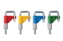 Tubing clamp Stop-it, up to 20 mm, blue