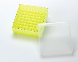 [9405753] Storage box, PP, yellow for 1.5ml (1.8ml, 2ml) via