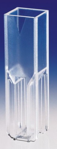 Semi-micro cuvettes, Brand, PMMA, 10 mm, 1,5-3,0 mL, 100 pcs
