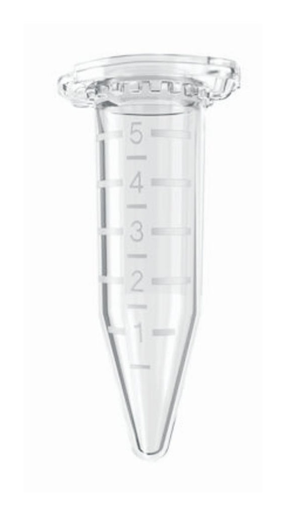 Reaction vials DNA LoBind 5.0 ml PCR clean, 4x50
