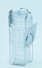 [9520060] Anaerobic container rack, 10 x Ø150mm petri dishes