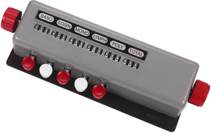 9-Key economy counter mechanical, 320x76x56mm