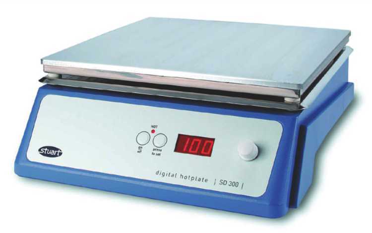 [9645320] Large Digital Hotplate SD300 3 00 x 300 mm, 600 W