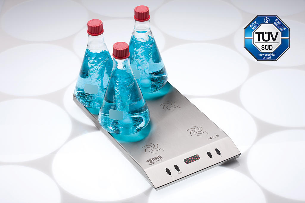 2mag MIX 6 multi place magnetic stirrer