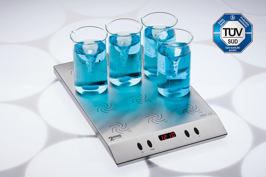 [9646027] Multiposition magn. stirrer MIX/12XL,12 x 600ml
