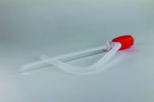 Hand pump siphon