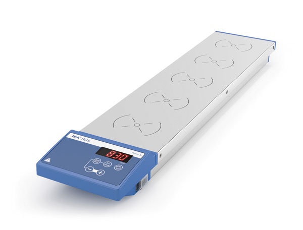 Multi position magnetic stirrer RO 5 digital, with