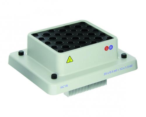 [9721052] Block HC18 for 20x0,5ml + 12x1,5ml microtubes