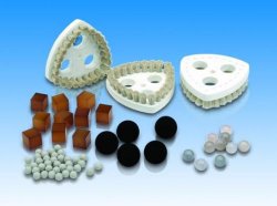 Sieving aids, Type Steatite ba ll, 6 mm dia., 150
