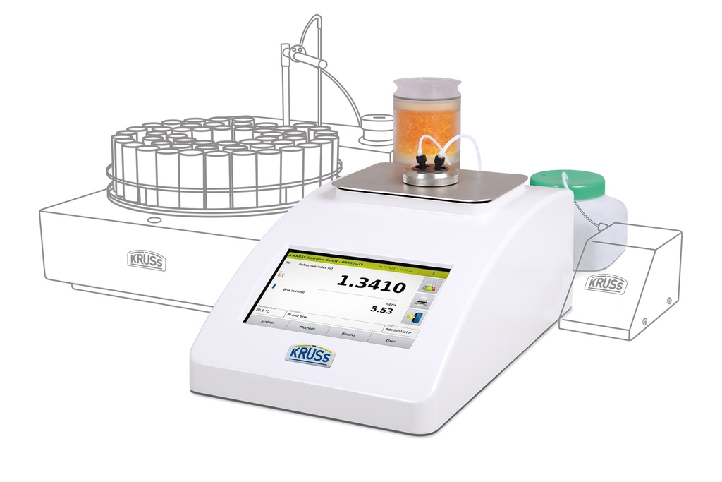 Digital Refractometer DR 6300-T, measuring range 1