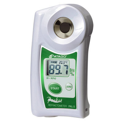 [9801382] Digital pocket refractometer, Atago, PAL-3, 0-93% Brix 0,1%
