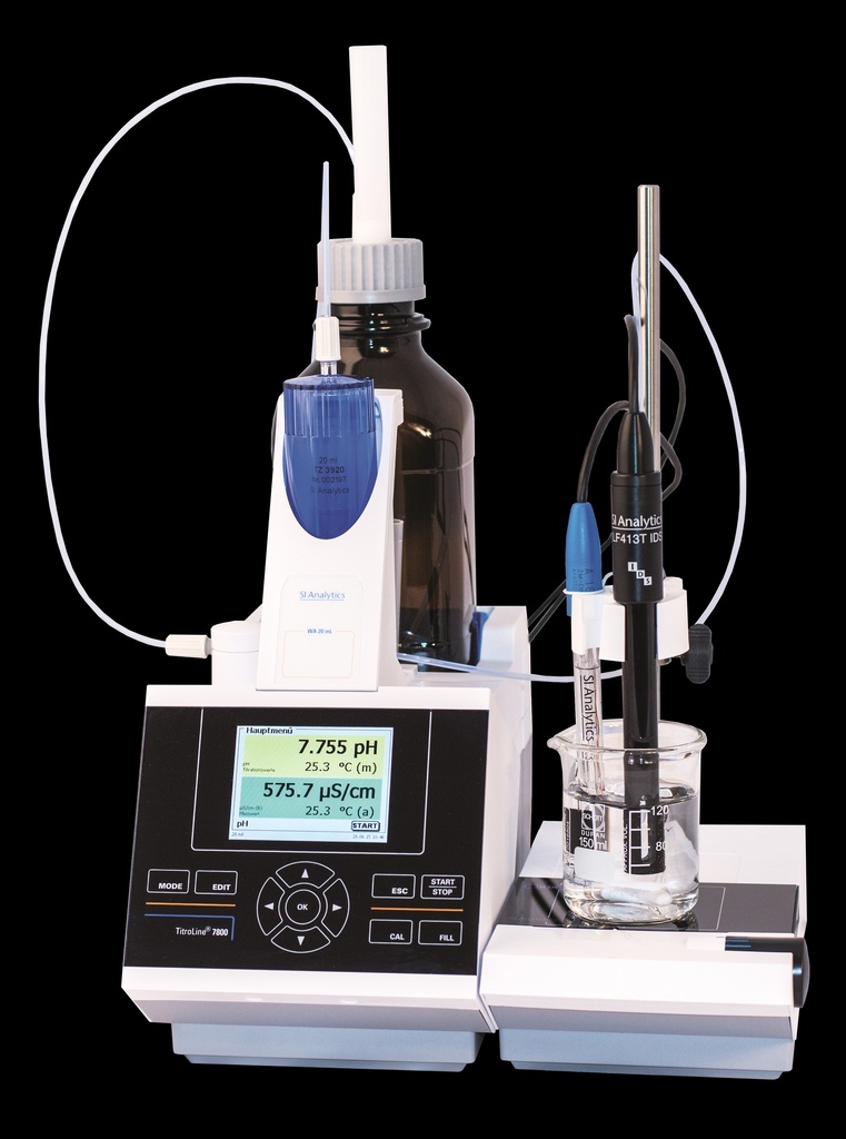 Automatic titrator, SI Analytics TitroLine 7800, basic unit