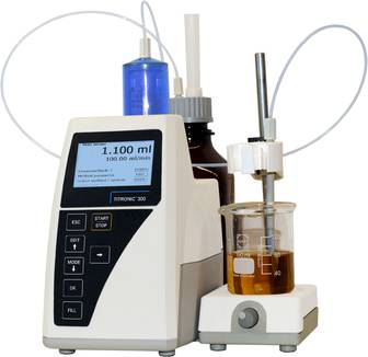 Motor-driven piston burette, SI Analytics Titronic 300/50 M2, 50mL