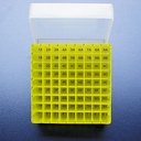 [99014] Cryobox, TPP, 133 x 133 x 95 mm, PP, 9 x 9, 3,8/4,5 ml tubes
