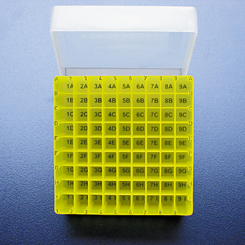 [99015] Cryobox, TPP, 133 x 133 x 45 mm, PP, 9 x 9, 1.2/2.0 ml tubes