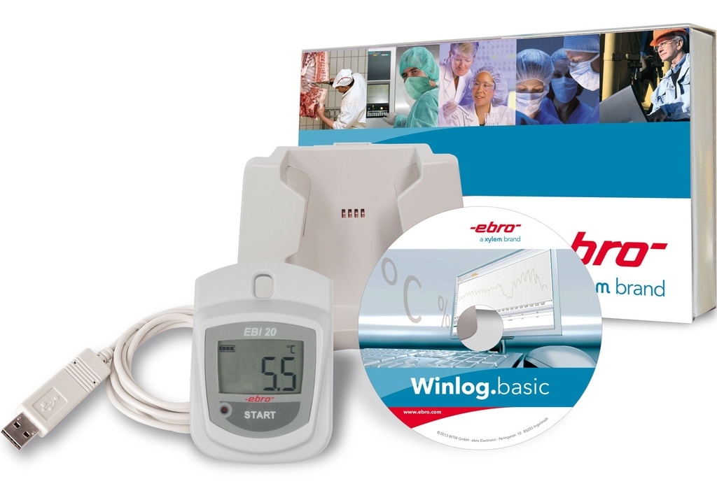 [9908073] Starter set EBI-20 T-Set (temp erature logger, ana