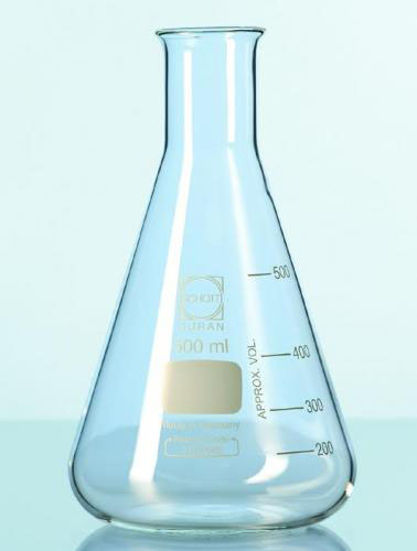 [1170283] Erlenmeyer flask w. narrow neck, DURAN, 25 ml