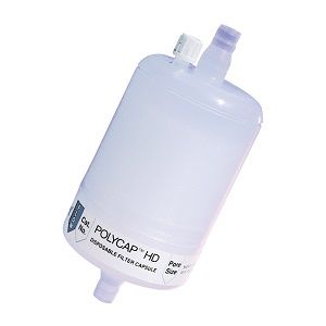 Filtration capsule, Whatman Polycap HD, PP, 75 mm, 5,0 µm