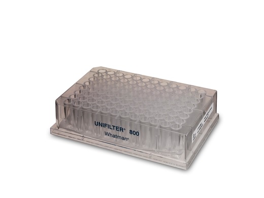 [9951583] Filtration microplate, Whatman Unifilter, 96 wells, 800 µL, GF/B filter, 1,0 µm, 25 pcs