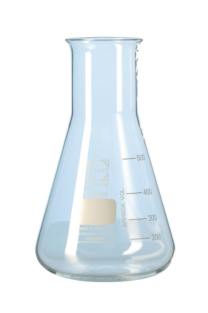 Erlenmeyerflask wide neck 300
