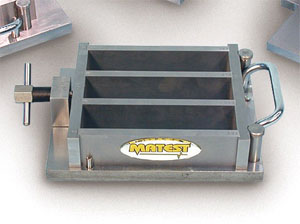 Three x mould HV200, 40,1x40x160 mm, EN196-1, E102