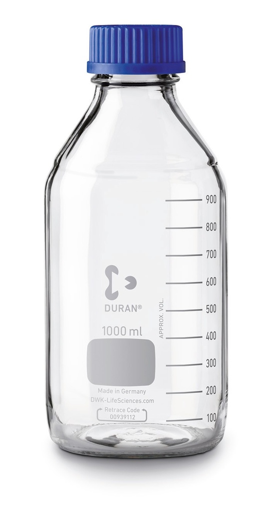 [1175515] Lab bottle w screw cap 2 ltr