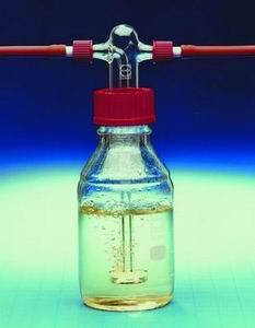 [1175550] Gas washing bottle 500 ml with sintered disc