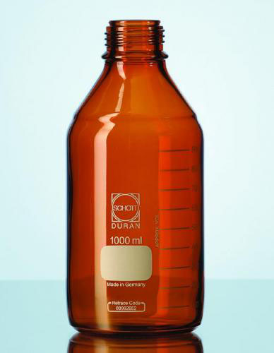 [1175566] Lab.bottle 1 L amber w/o lid