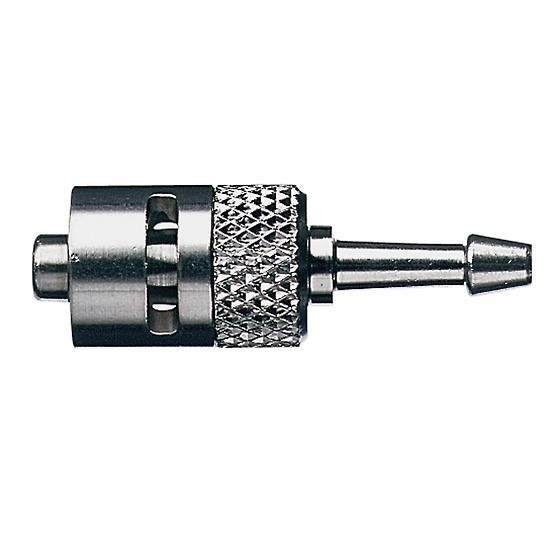 [2441507-25] Luer fitting,316 SS, male luerLock x 1/8" hosebarb