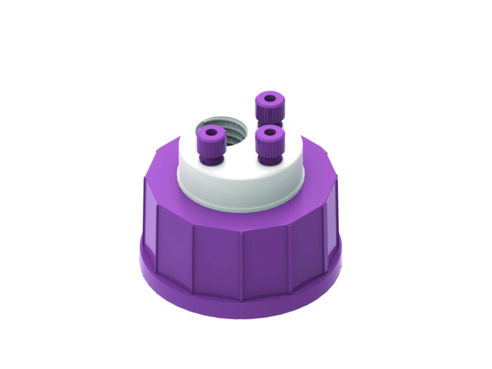 [4684227] Waste cap, LabExpert Waste SafetyCap, GL 45, 1 x GL 14 / 3 x capillary